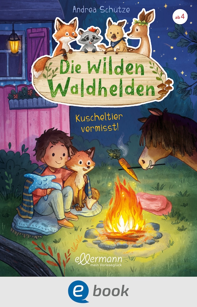 Book cover for Die wilden Waldhelden. Kuscheltier vermisst!