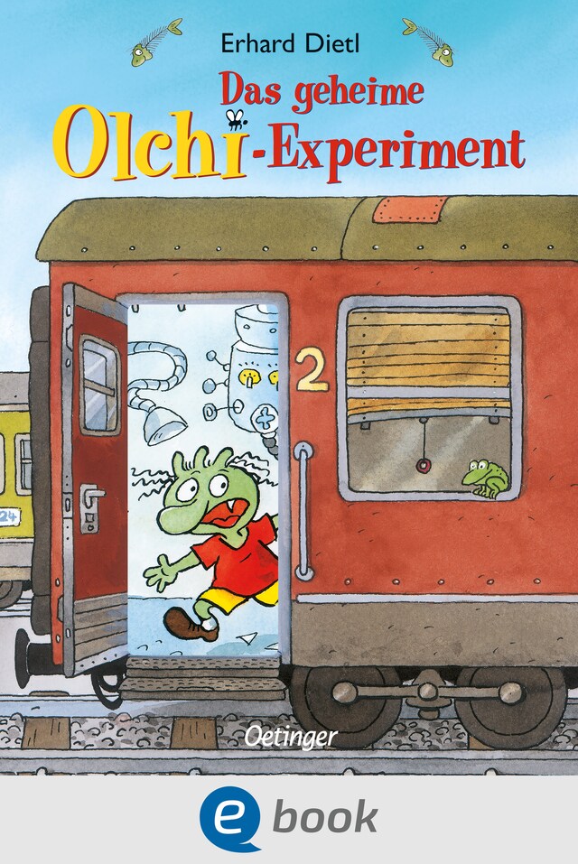 Book cover for Die Olchis. Das geheime Olchi-Experiment
