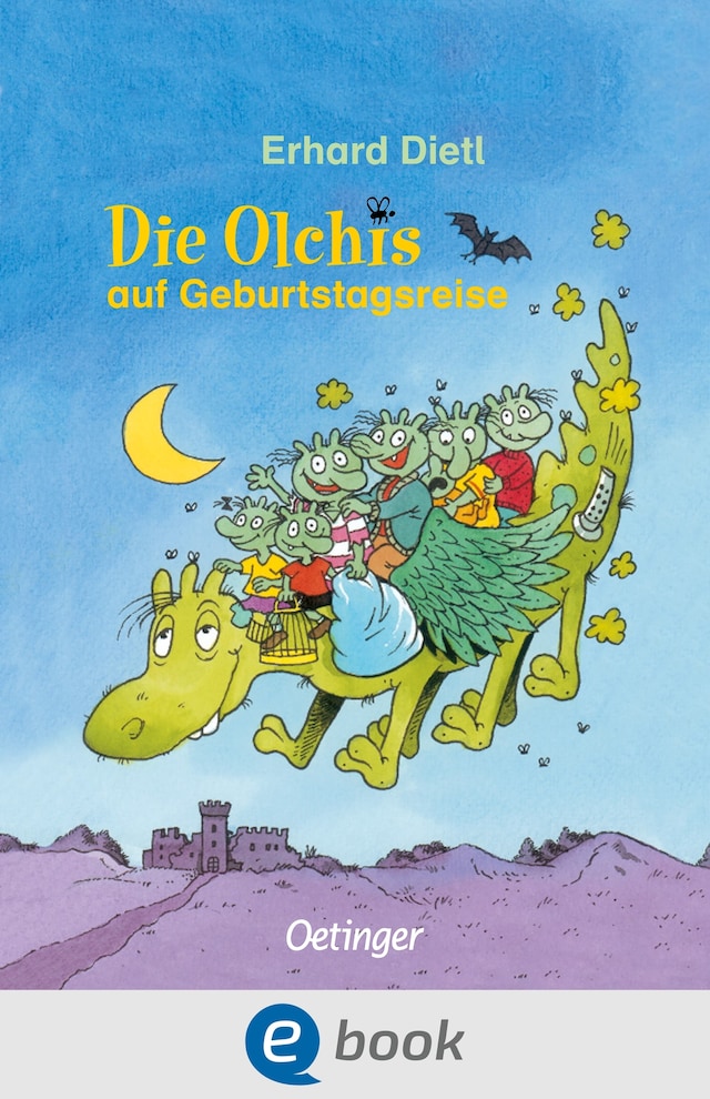 Okładka książki dla Die Olchis auf Geburtstagsreise