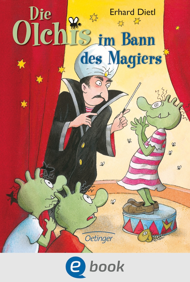 Book cover for Die Olchis im Bann des Magiers