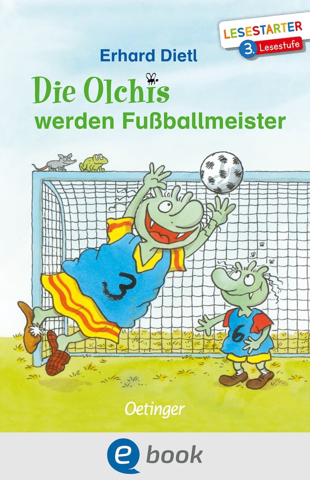 Book cover for Die Olchis werden Fußballmeister