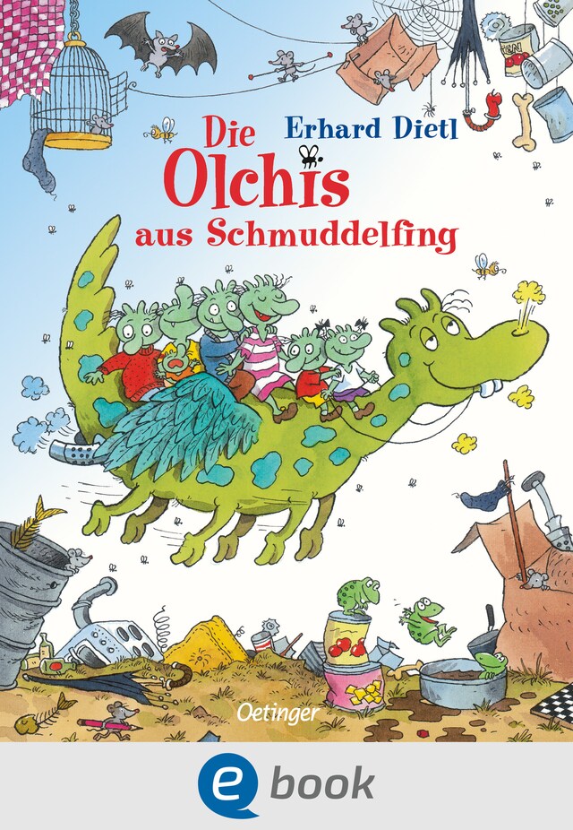Copertina del libro per Die Olchis aus Schmuddelfing
