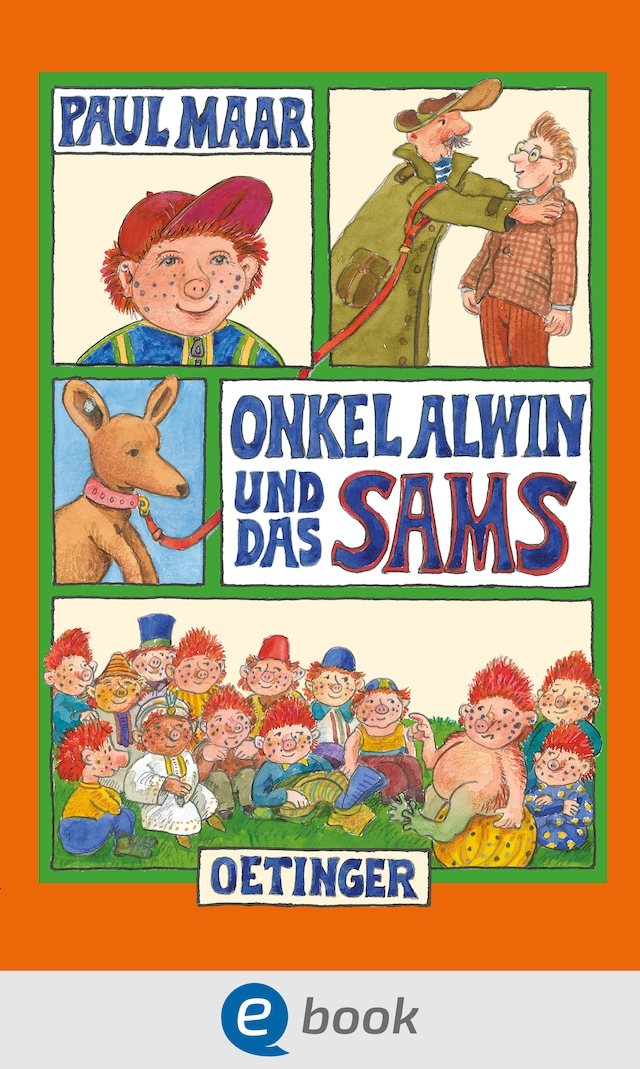 Kirjankansi teokselle Das Sams 6. Onkel Alwin und das Sams