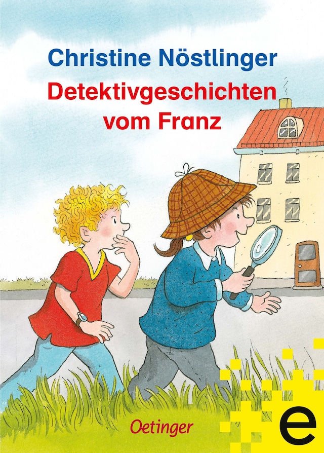 Buchcover für Detektivgeschichten vom Franz