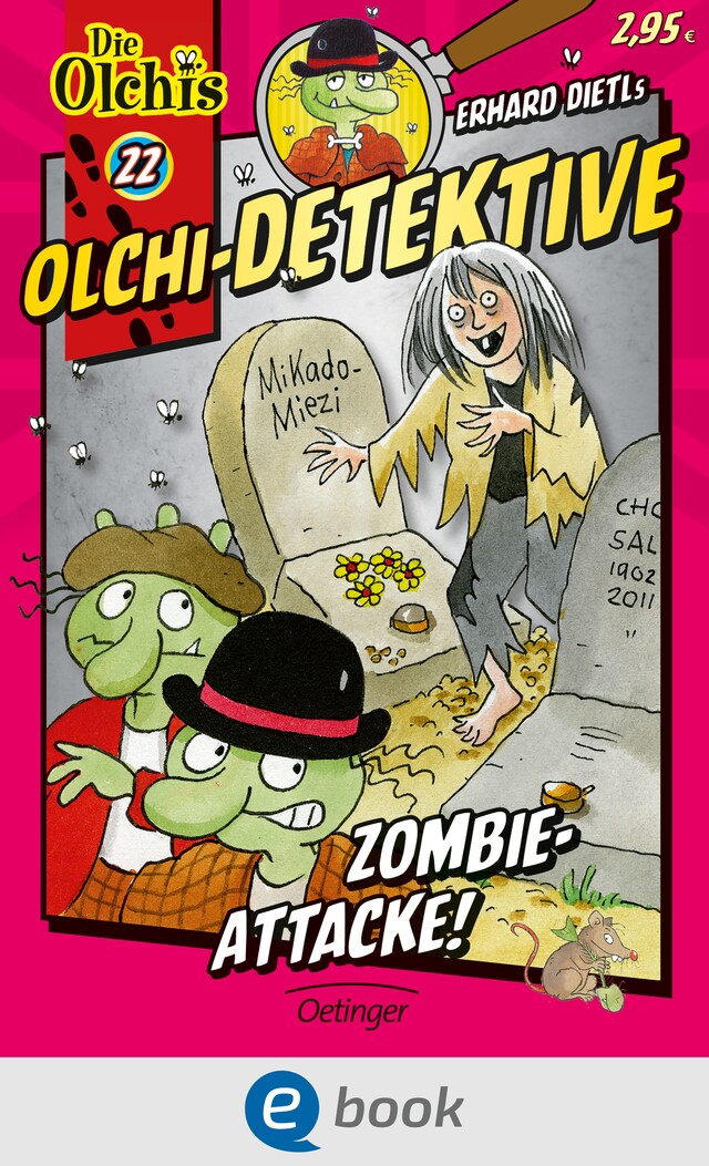 Buchcover für Olchi-Detektive 22. Zombie-Attacke!
