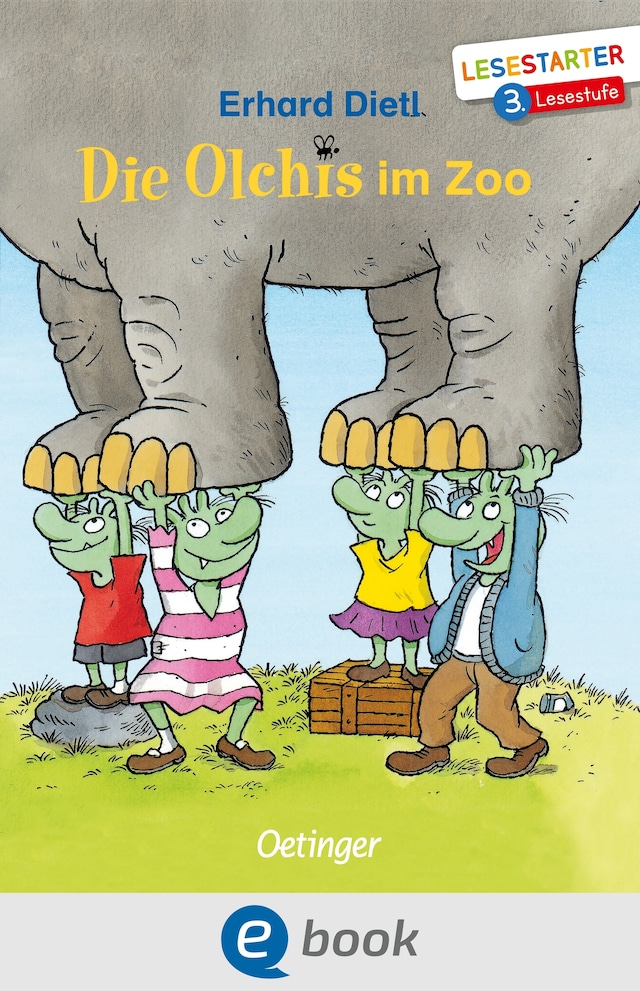 Copertina del libro per Die Olchis im Zoo