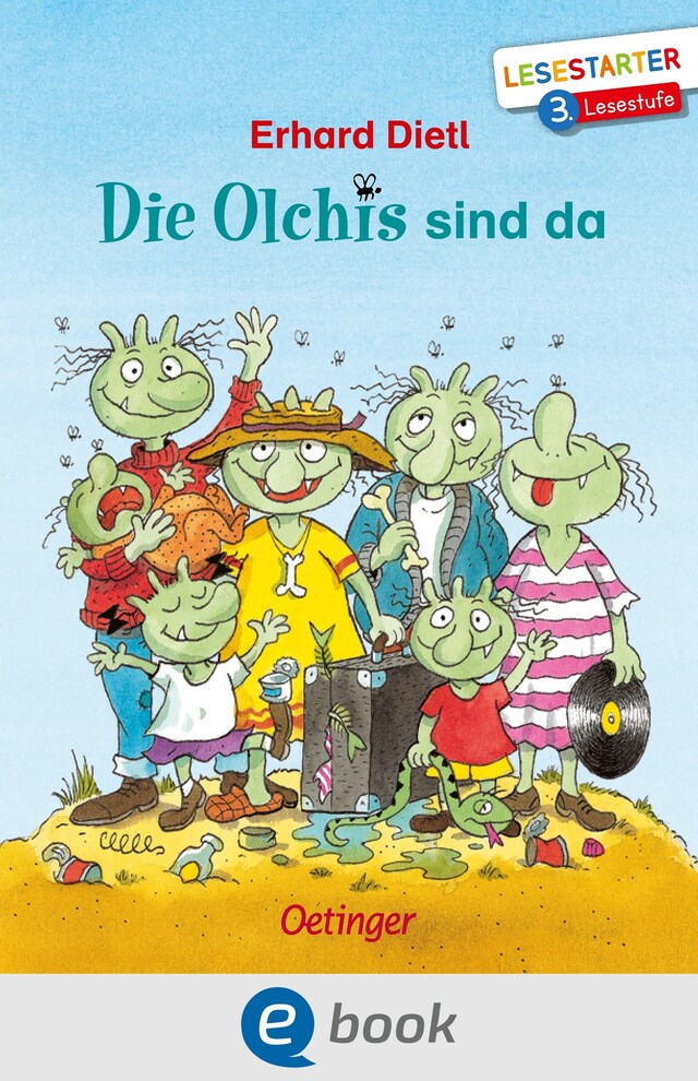 Kirjankansi teokselle Die Olchis sind da