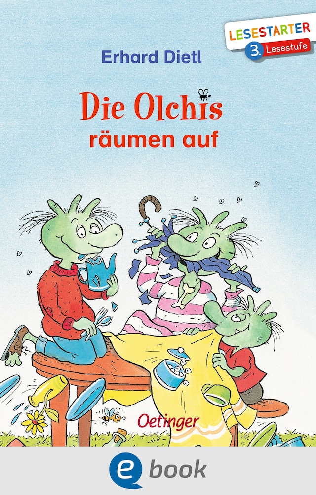 Book cover for Die Olchis räumen auf