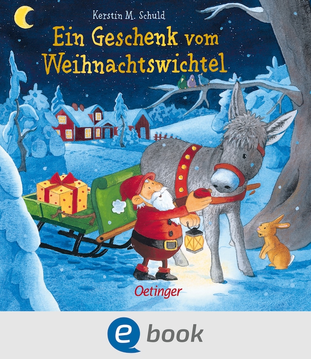 Copertina del libro per Ein Geschenk vom Weihnachtswichtel