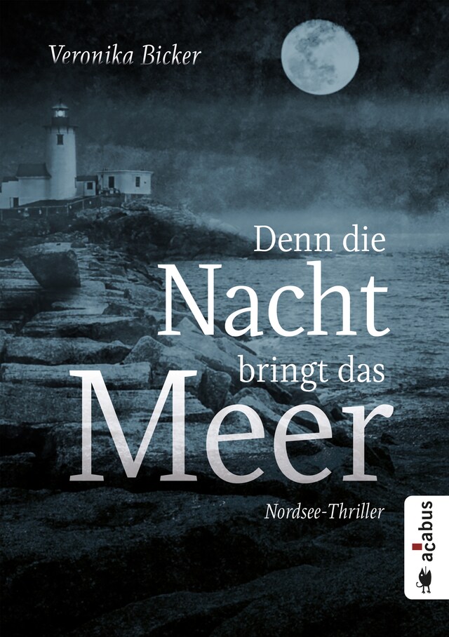 Book cover for Denn die Nacht bringt das Meer. Nordsee-Thriller