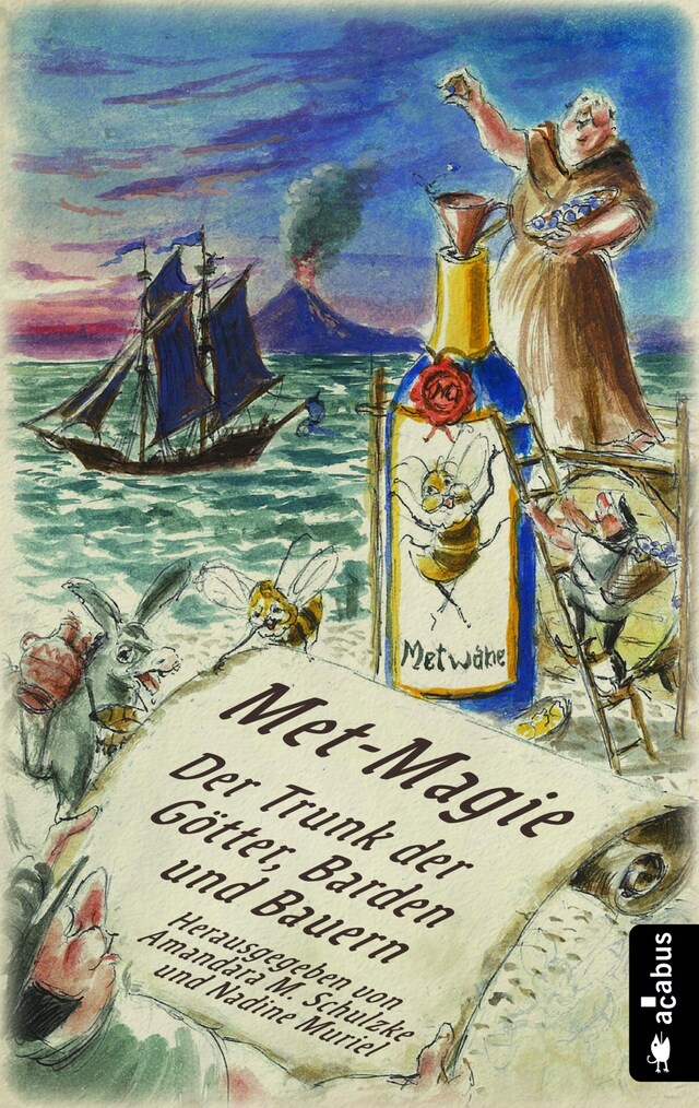 Book cover for Met-Magie – Der Trunk der Götter, Barden und Bauern
