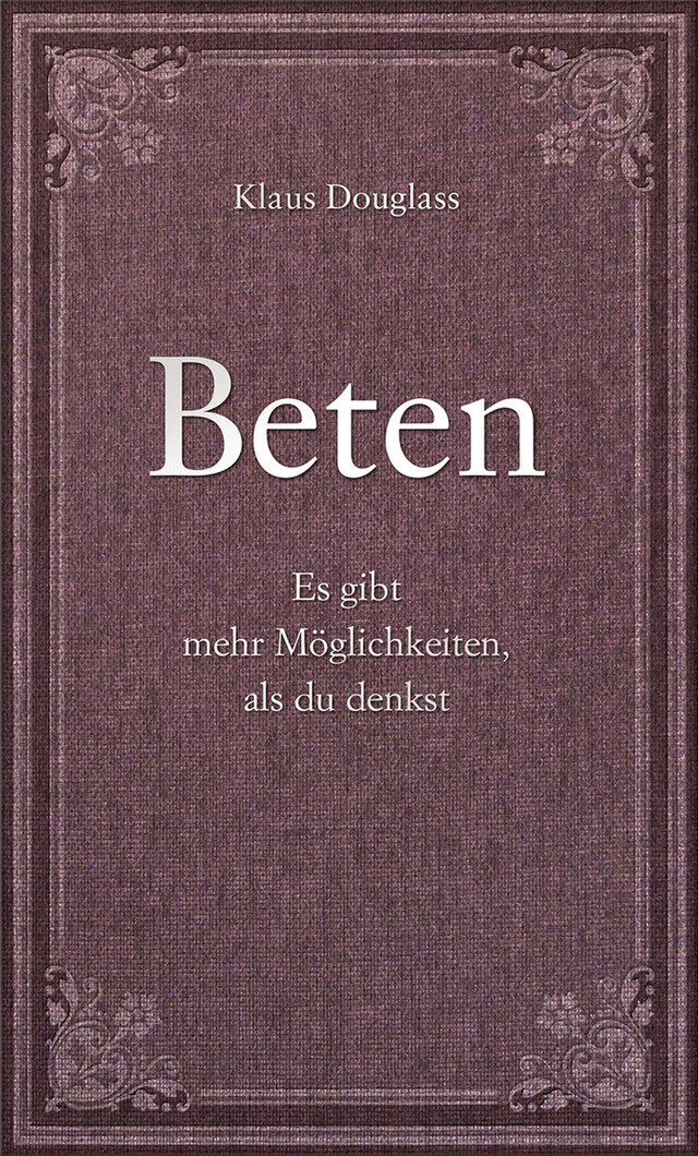 Buchcover für Beten