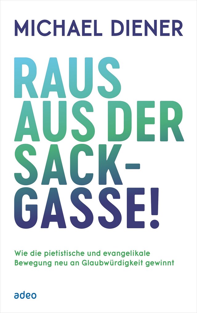 Boekomslag van Raus aus der Sackgasse!