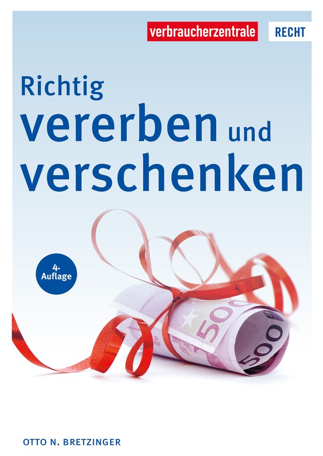 Buchcover für Richtig vererben und verschenken