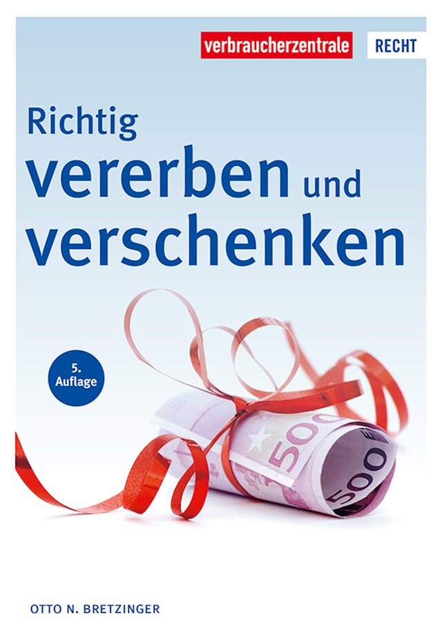 Copertina del libro per Richtig vererben und verschenken