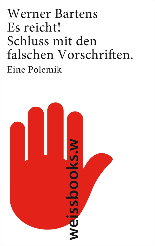 Book cover for Es reicht!