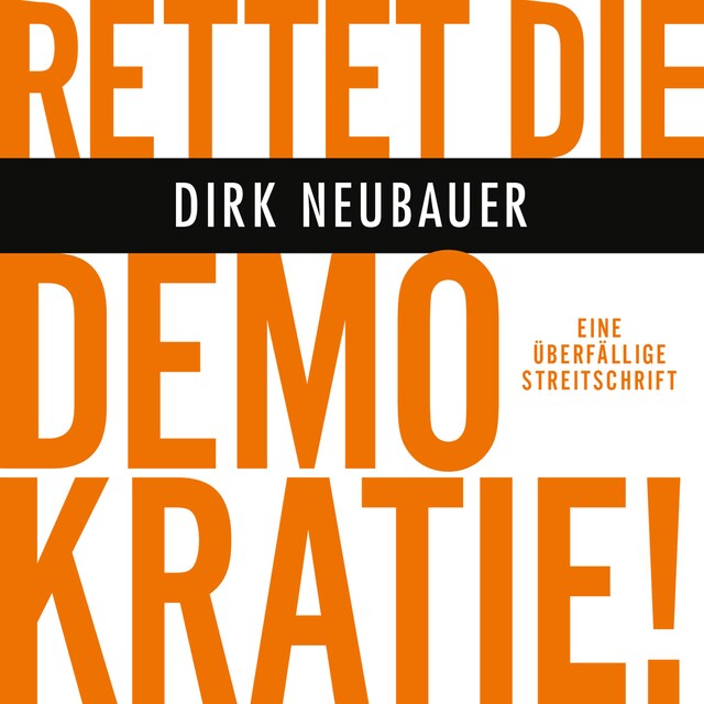 Kirjankansi teokselle Rettet die Demokratie!