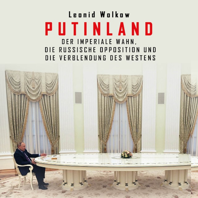 Kirjankansi teokselle Putinland