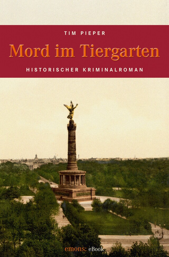 Kirjankansi teokselle Mord im Tiergarten