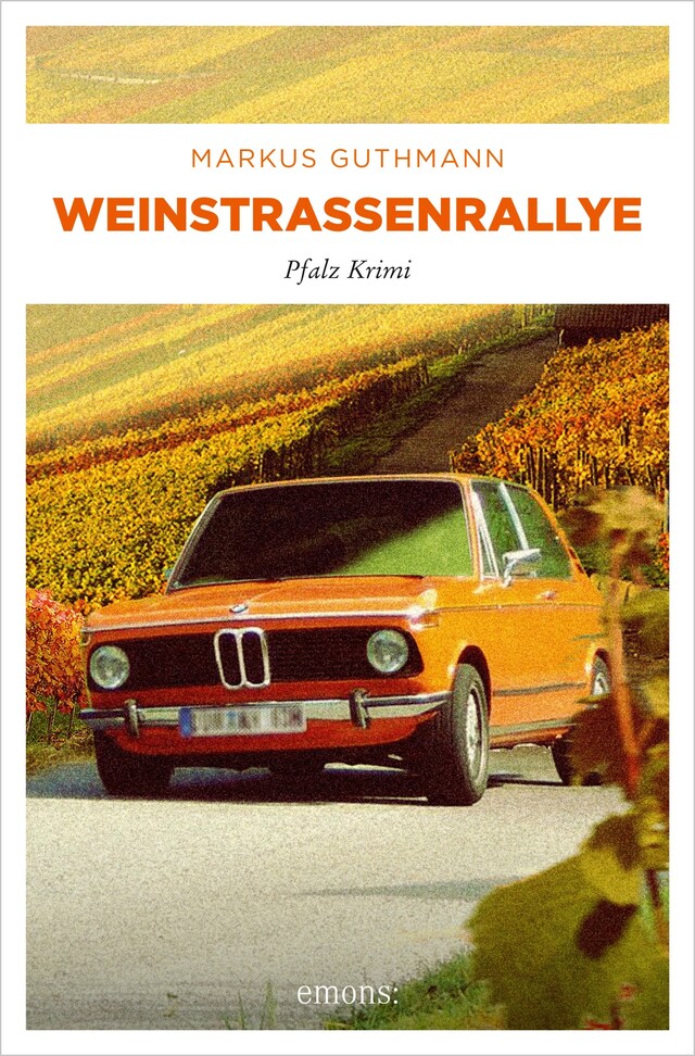 Buchcover für Weinstraßenrallye