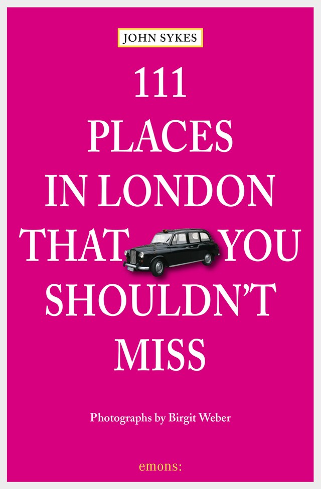 Couverture de livre pour 111 Places in London, that you shouldn't miss