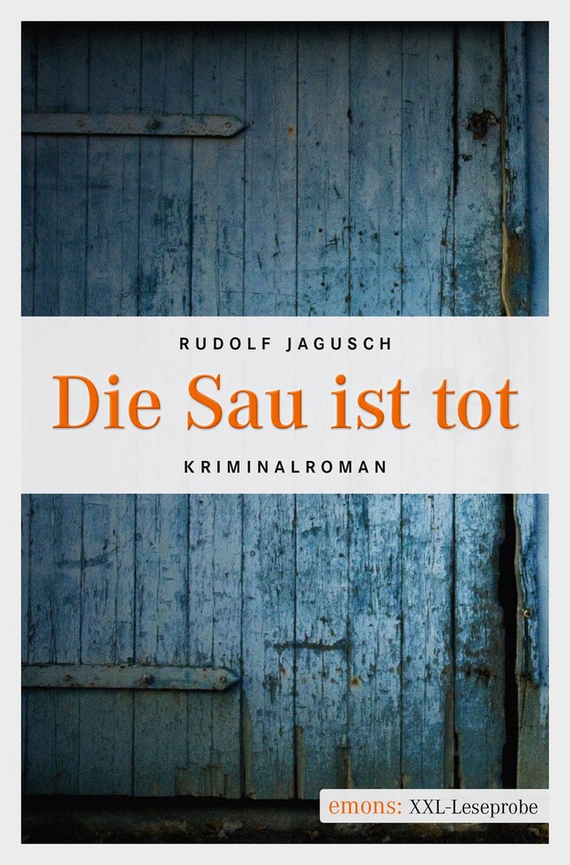 Book cover for Die Sau ist tot