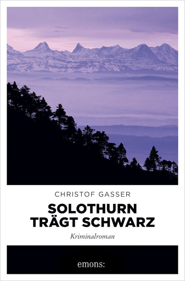 Buchcover für Solothurn trägt Schwarz