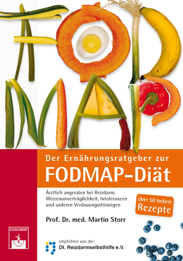 Kirjankansi teokselle Der Ernährungsratgeber zur FODMAP-Diät