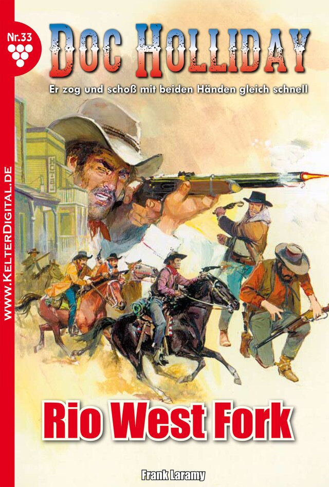 Boekomslag van Doc Holliday 33 – Western