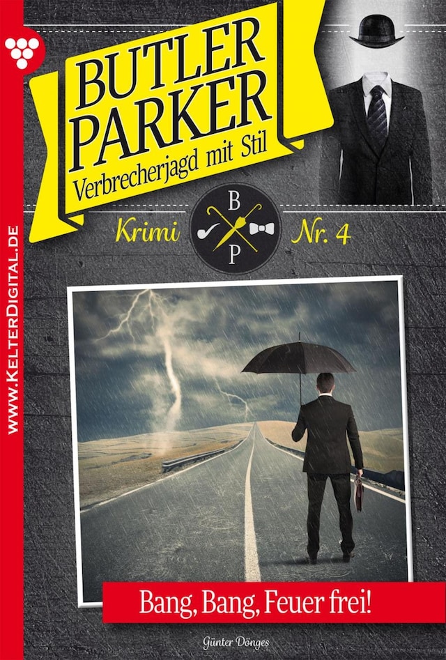 Book cover for Butler Parker 4 – Kriminalroman