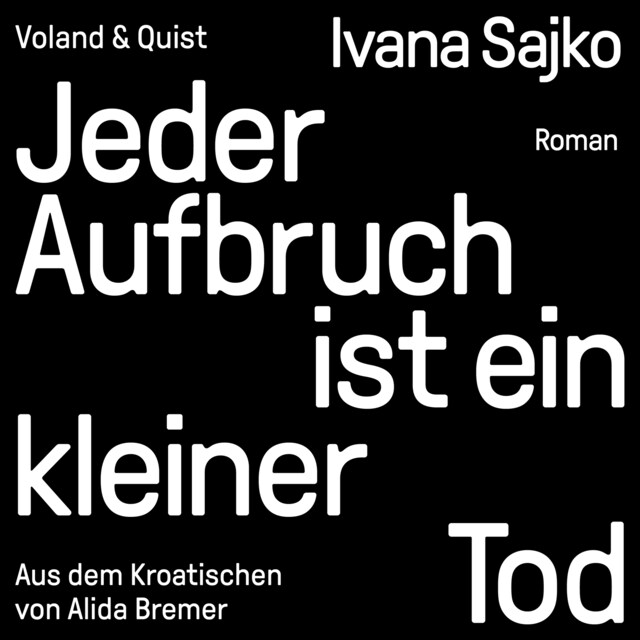 Book cover for Jeder Aufbruch ist ein kleiner Tod