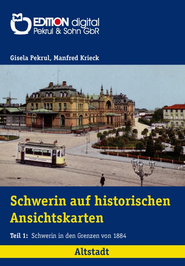 Buchcover für Schwerin auf historischen Ansichtskarten