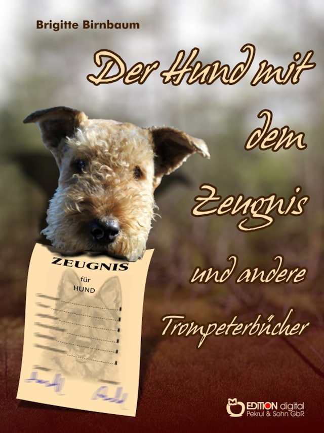 Okładka książki dla Der Hund mit dem Zeugnis und andere Trompeterbücher