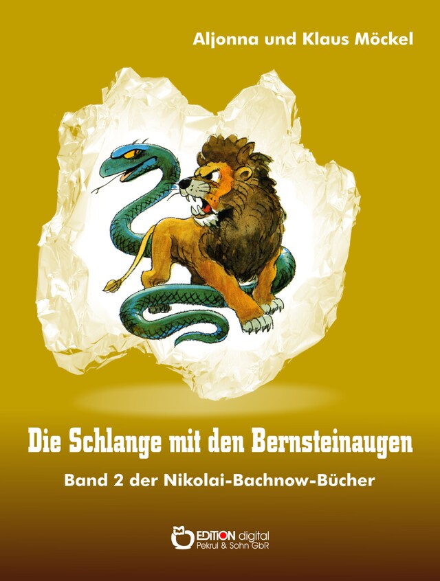 Buchcover für Die Schlange mit den Bernsteinaugen