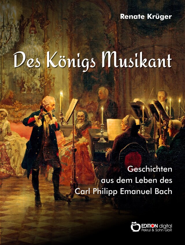 Kirjankansi teokselle Des Königs Musikant