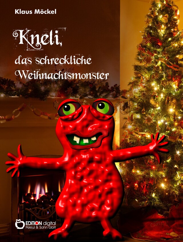 Buchcover für Kneli, das schreckliche Weihnachtsmonster