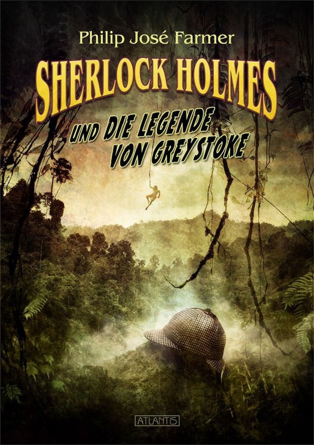 Kirjankansi teokselle Sherlock Holmes und die Legende von Greystoke