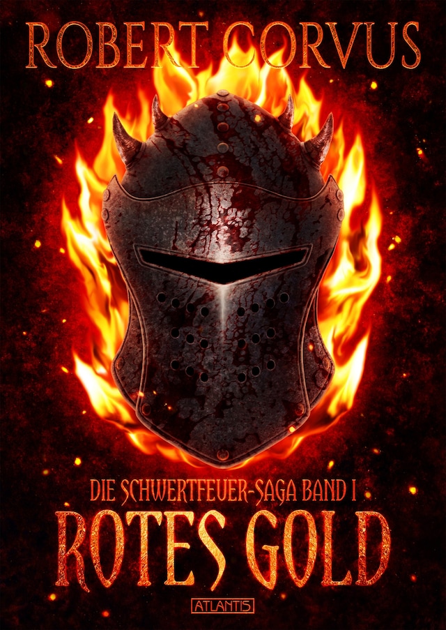 Book cover for Die Schwertfeuer-Saga 1: Rotes Gold