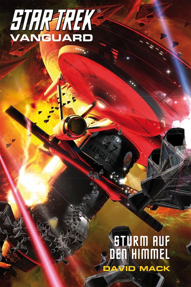 Book cover for Star Trek - Vanguard 8