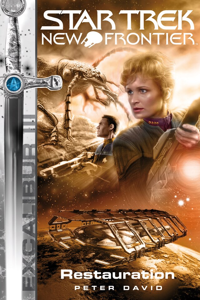 Book cover for Star Trek - New Frontier 09: Excalibur - Restauration