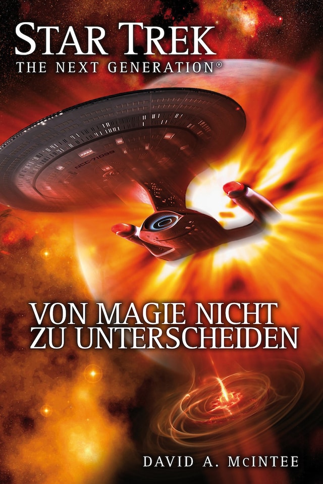 Book cover for Star Trek - The Next Generation 07: Von Magie nicht zu unterscheiden