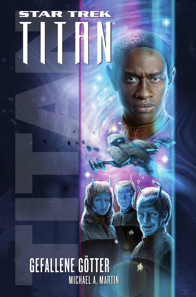 Book cover for Star Trek - Titan 7: Gefallene Götter