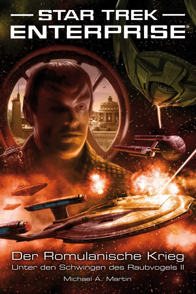 Book cover for Star Trek - Enterprise 5: Der Romulanische Krieg - Unter den Schwingen des Raubvogels II