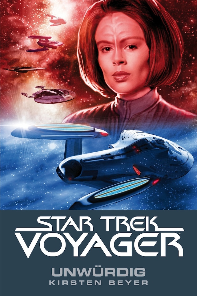 Book cover for Star Trek - Voyager 6: Unwürdig