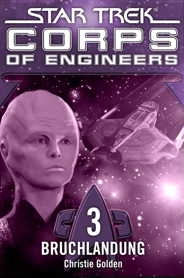 Book cover for Star Trek - Corps of Engineers 03: Bruchlandung