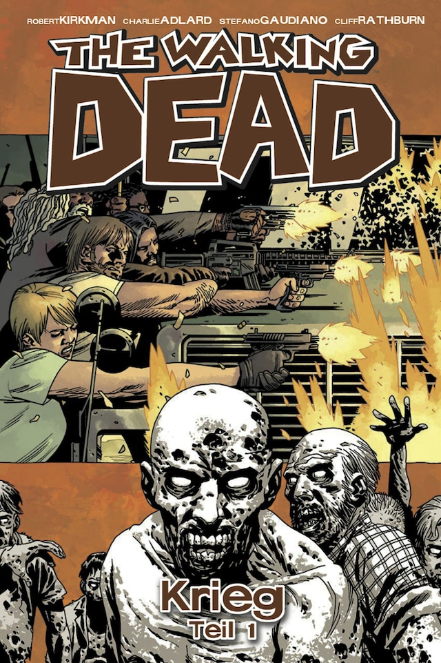 Boekomslag van The Walking Dead 20: Krieg (Teil 1)