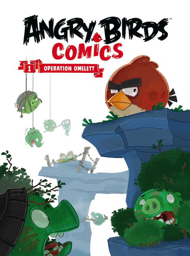 Kirjankansi teokselle Angry Birds 1: Operation Omelett