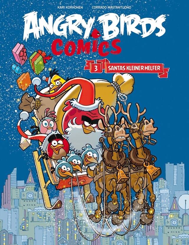 Book cover for Angry Birds 3: Santas kleiner Helfer