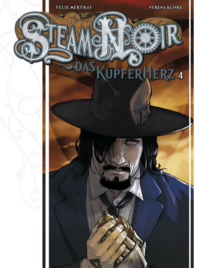 Couverture de livre pour Steam Noir - Das Kupferherz 4