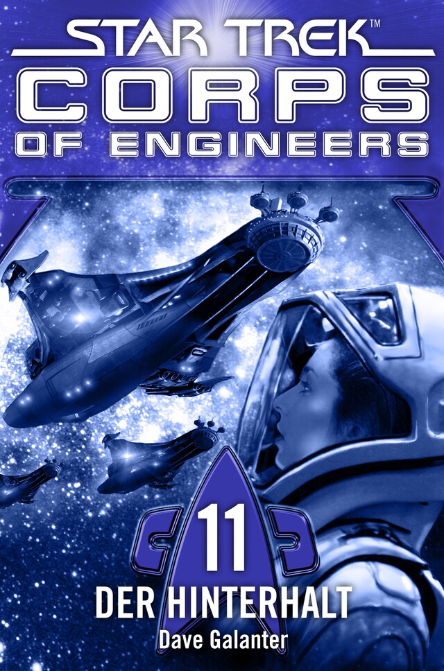 Couverture de livre pour Star Trek - Corps of Engineers 11: Der Hinterhalt